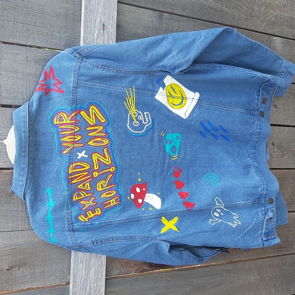 Unisex Brooklyn Cloth Denim Jacket Size XL New with tags - Picture 2 of 6